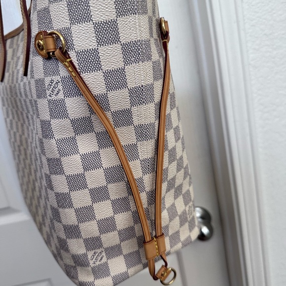 Louis Vuitton never full MM Damier Azur - Picture 2 of 15